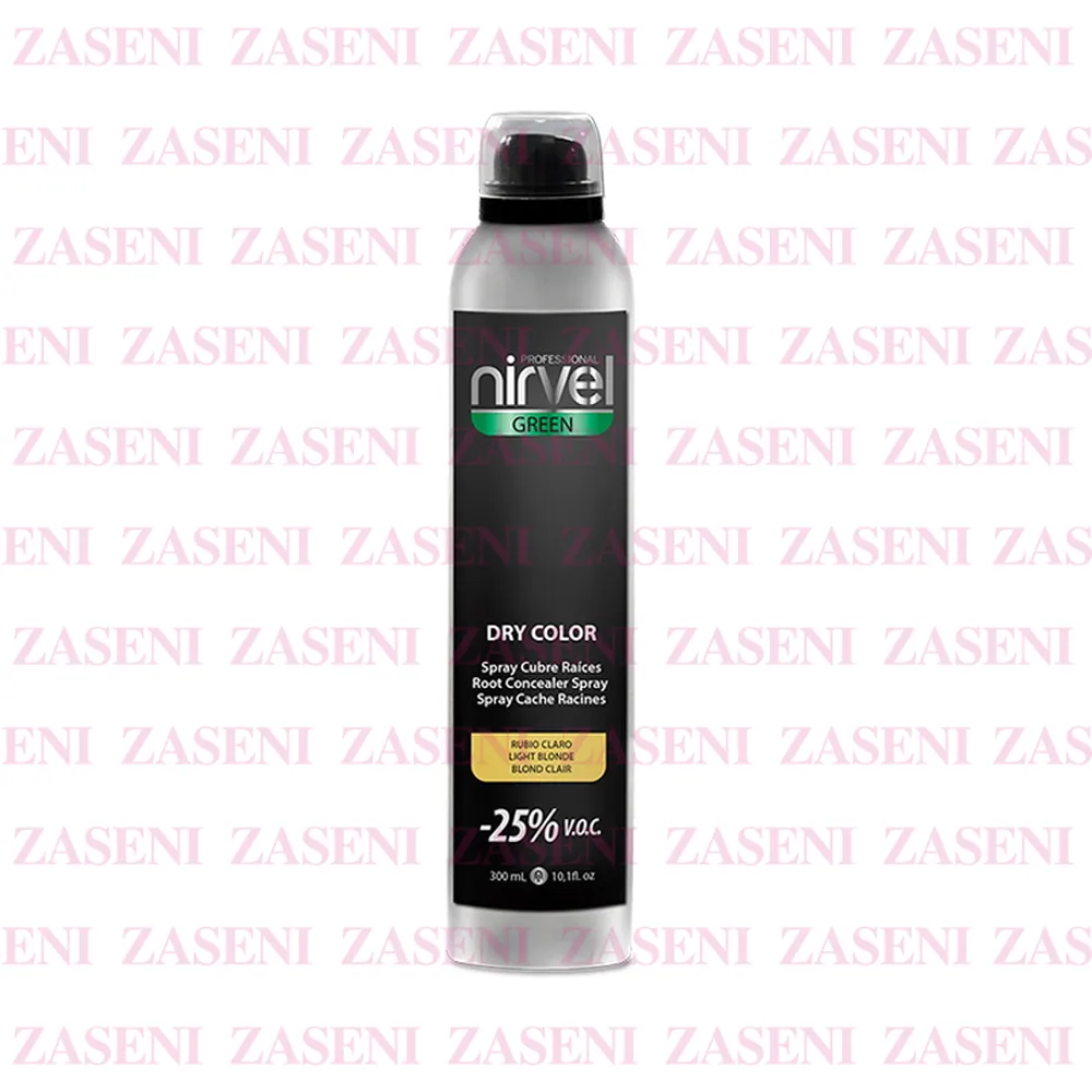 NIRVEL GREEN SRAY CUBRE RAÍCES RUBIO CLARO 300ML