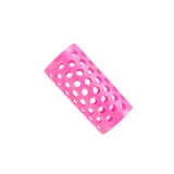 Rulo Translúcido Rosa N° 4 12Uds 30mm
