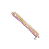 Bigudí Plástico Largo Rosa Y Amarillo 12Uds