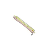 Bigudí Plástico Corto Rosa Y Amarillo 12Uds