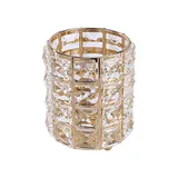 Portapinceles Diamantes Dorado