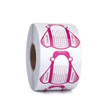 Molde Adhesivo Uñas Mosca Rosa 500Uds