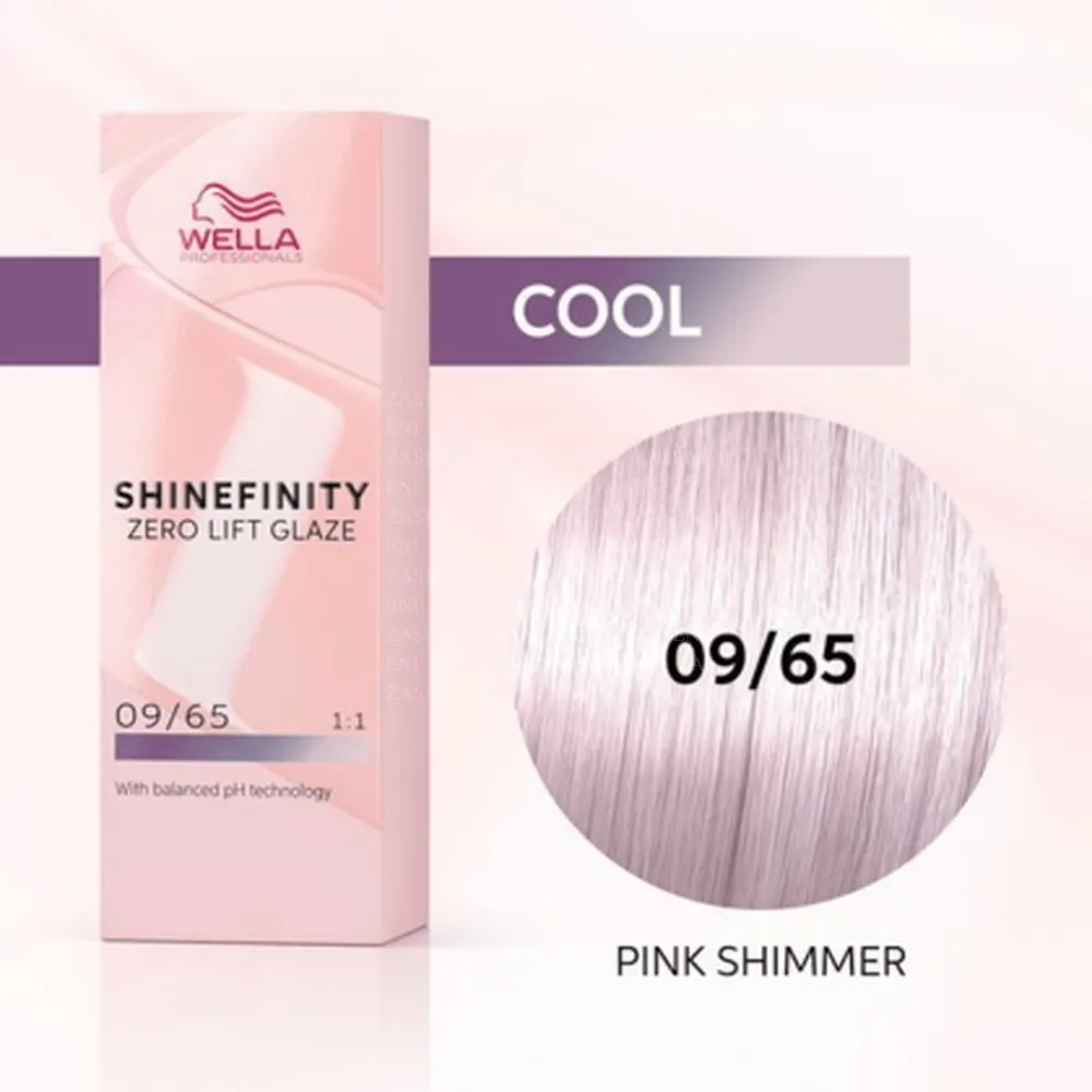 WELLA SHINEFINITY 09/65 RUBIO MUY CLARO VIOLETA CAOBA 60ML