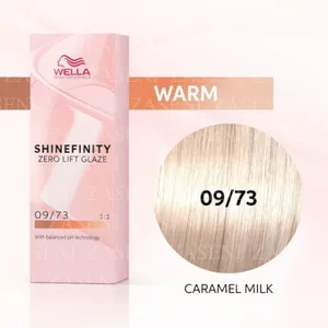 WELLA SHINEFINITY 09/73 RUBIO MUY CLARO MARRÓN DORADO 60ML