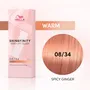 WELLA SHINEFINITY 08/34 RUBIO CLARO DORADO COBRIZO 60ML