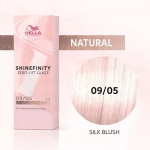 WELLA SHINEFINITY 09/05 RUBIO MUY CLARO NATURAL CAOBA 60ML