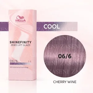 WELLA SHINEFINITY 06/6 RUBIO OSCURO VIOLETA 60ML