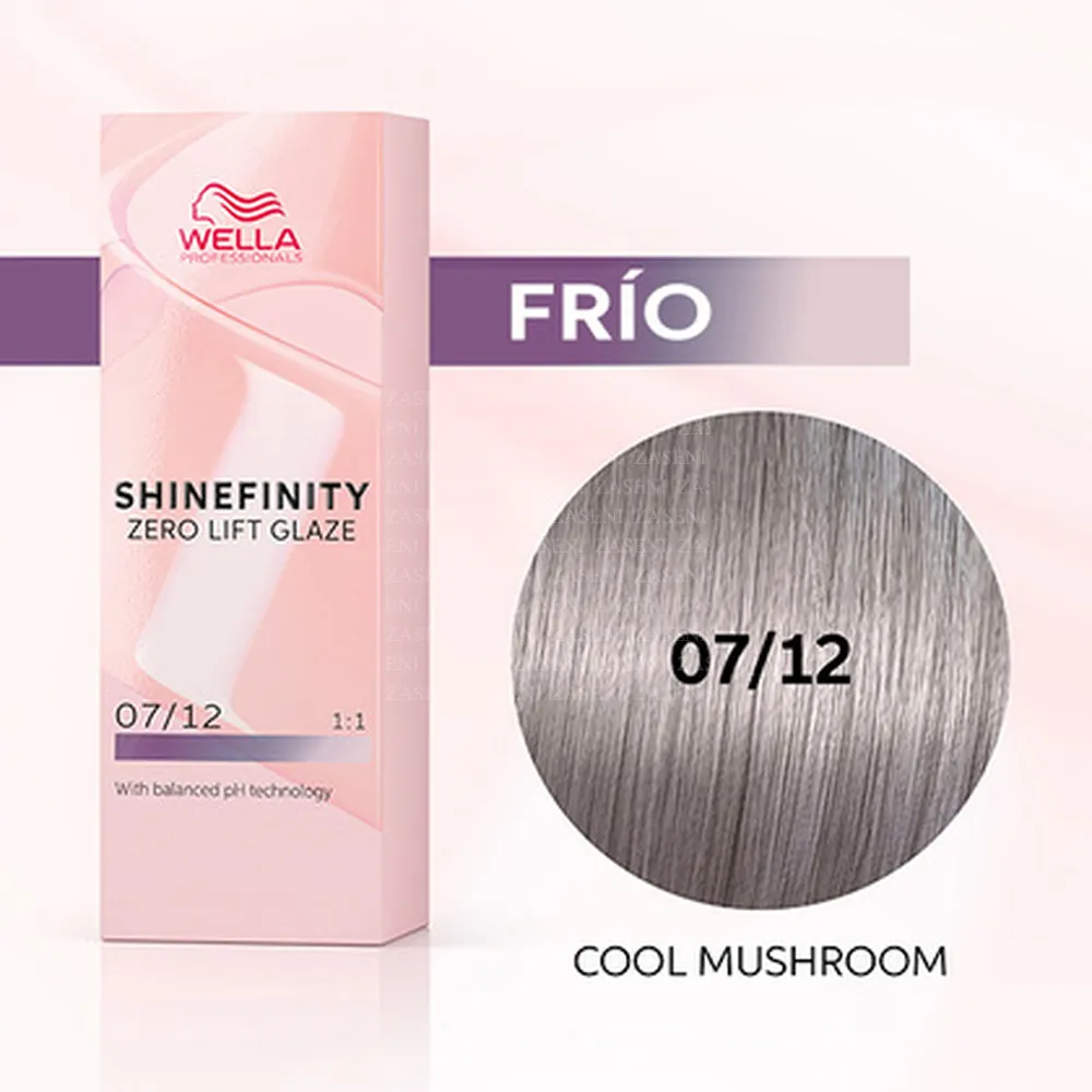 WELLA SHINEFINITY 07/12 RUBIO MEDIO MATE 60ML
