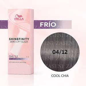 WELLA SHINEFINITY 04/12 CASTAÑO MEDIO CENIZA MATE 60ML