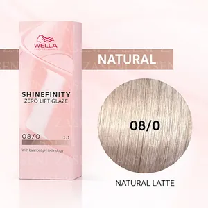 WELLA SHINEFINITY 08/0 RUBIO CLARO NATURAL 60ML