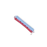 Bigudí Plástico Rojo Y Azul Corto 911 12Uds
