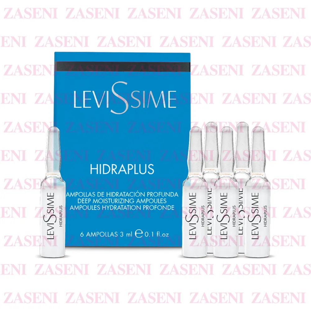 LEVISSIME AMPOLLAS HIDRAPLUS HIDRATACIÓN PROFUNDA 3ML 6 UDS