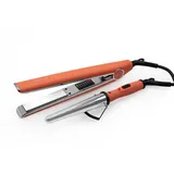 Kit Plancha C1 Digital + Tenacilla Glamour Wand Mini Coral Edición Limitada