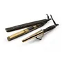 CORIOLISS KIT PLANCHA C1 DIGITAL + TENACILLA GLAMOUR WAND MINI GOLD LEOPARD