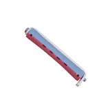 Bigudí Plástico Largo Rojo Y Azul 12Uds