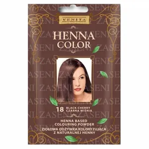 VENITA HENNA COLOR 18 BLACK CHERRY
