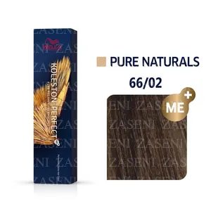 WELLA TINTE KOLESTON PERFECT ME+ PURE NATURALS 66/02 RUBIO OSCURO NATURAL MATE 60ML