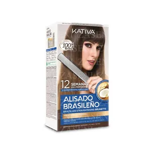 KATIVA ALISADO BRASILEÑO CABELLO OSCURO