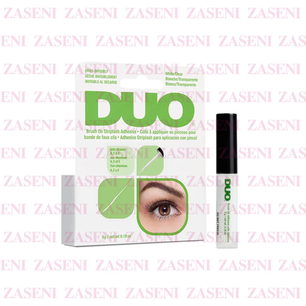 ARDELL DUO PEGAMENTO PESTAÑAS COMPLETAS HIPOALÉRGICO BLANCO/TRANSPARENTE 5GR