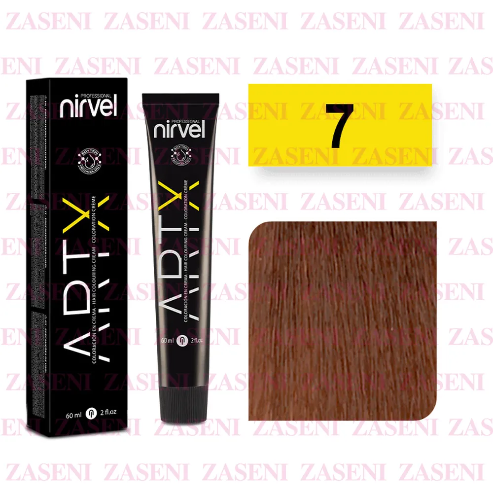 NIRVEL TINTE ARTX 7 RUBIO MEDIO NATURAL 60ML