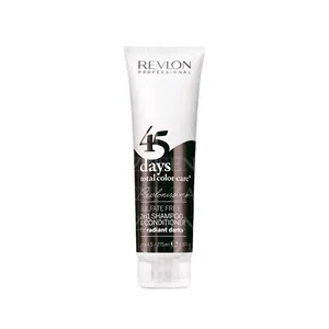 REVLON 45 DAYS CHAMPÚ 2 EN 1 RADIANTS DARKS NEGRO 275ML