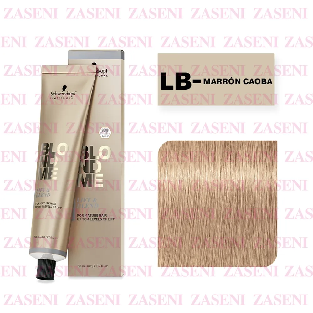 SCHWARZKOPF BLONDME CREMA MATIZADORA TONIFICANTE Y NEUTRALIZANTE LB - MARRÓN CAOBA 60ML