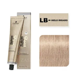 SCHWARZKOPF BLONDME CREMA MATIZADORA TONIFICANTE Y NEUTRALIZANTE LB - HIELO IRISADO 60ML