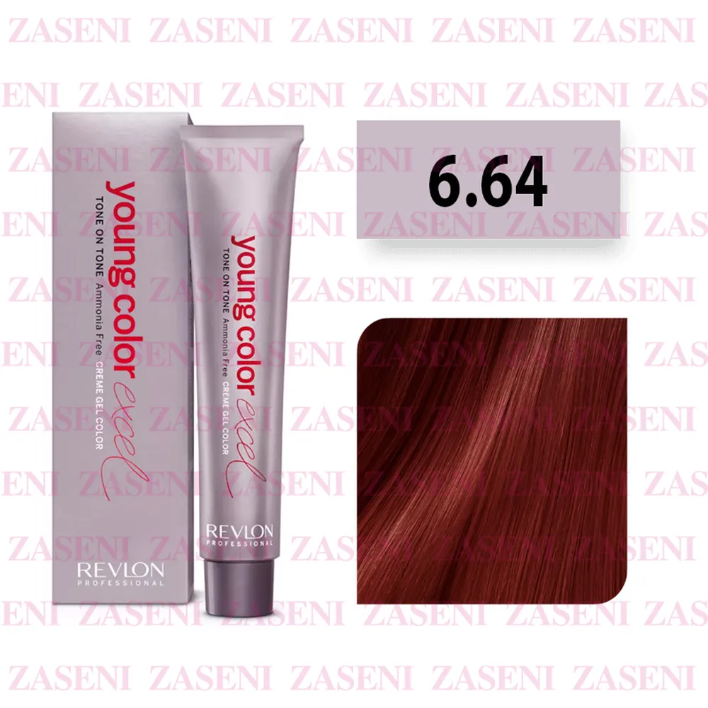 REVLON TINTE YOUNG COLOR EXCEL Nº 6.64 ROJO COBRIZO 70ML