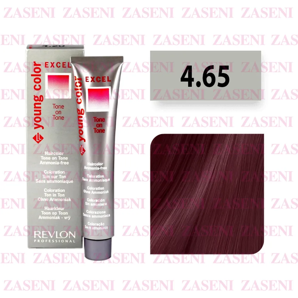 REVLON TINTE YOUNG COLOR EXCEL Nº 4.65 ROJO PROFUNDO 70ML