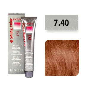 REVLON TINTE YOUNG COLOR EXCEL Nº 7.40 COBRE CLARO INTENSO 70ML