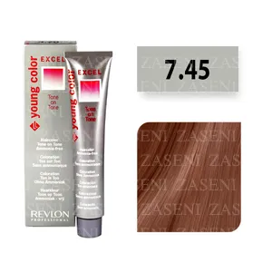 REVLON TINTE YOUNG COLOR EXCEL Nº 7.45 COBRE CAOBA 70ML