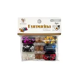 Purpurina Brillante 6Uds