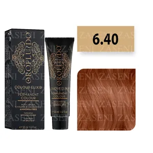 OROFLUIDO TINTE COLOUR ELIXIR Nº 6.40 RUBIO OSCURO COBRIZO INTENSO 50ML