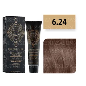 OROFLUIDO TINTE COLOUR ELIXIR Nº 6.24 RUBIO OSCURO PERLADO COBRIZO 50ML