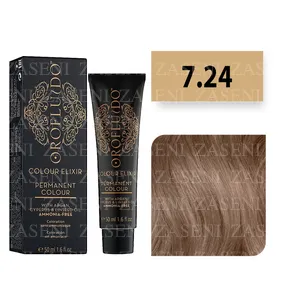 OROFLUIDO TINTE COLOUR ELIXIR Nº 7.24 RUBIO PERLADO COBRIZO 50ML