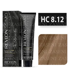 REVLON TINTE REVLONISSIMO COLORSMETIQUE HIGH COVERAGE Nº 8.12 RUBIO CLARO ESCARCHADO 60ML