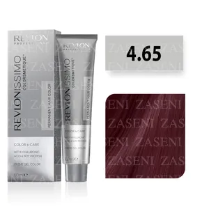 REVLON TINTE REVLONISSIMO COLOR & CARE Nº 4.65 CASTAÑO MEDIO ROJIZO CAOBA 60ML