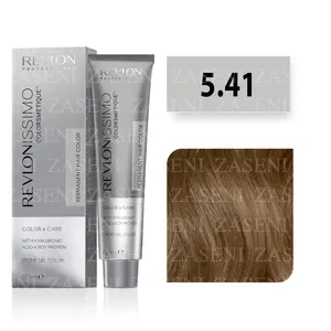 REVLON TINTE REVLONISSIMO COLOR & CARE Nº 5.41 CASTAÑO CLARO MARRÓN PROFUNDO 60ML