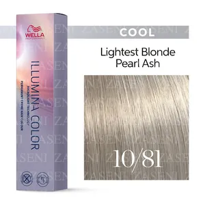 WELLA TINTE ILLUMINA COLOR COOL 10/81 RUBIO SÚPER CLARO PERLA CENIZA 60ML