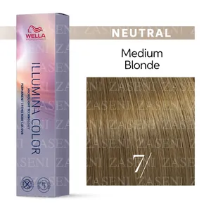 WELLA TINTE ILLUMINA COLOR NEUTRAL 7/  RUBIO MEDIO 60ML