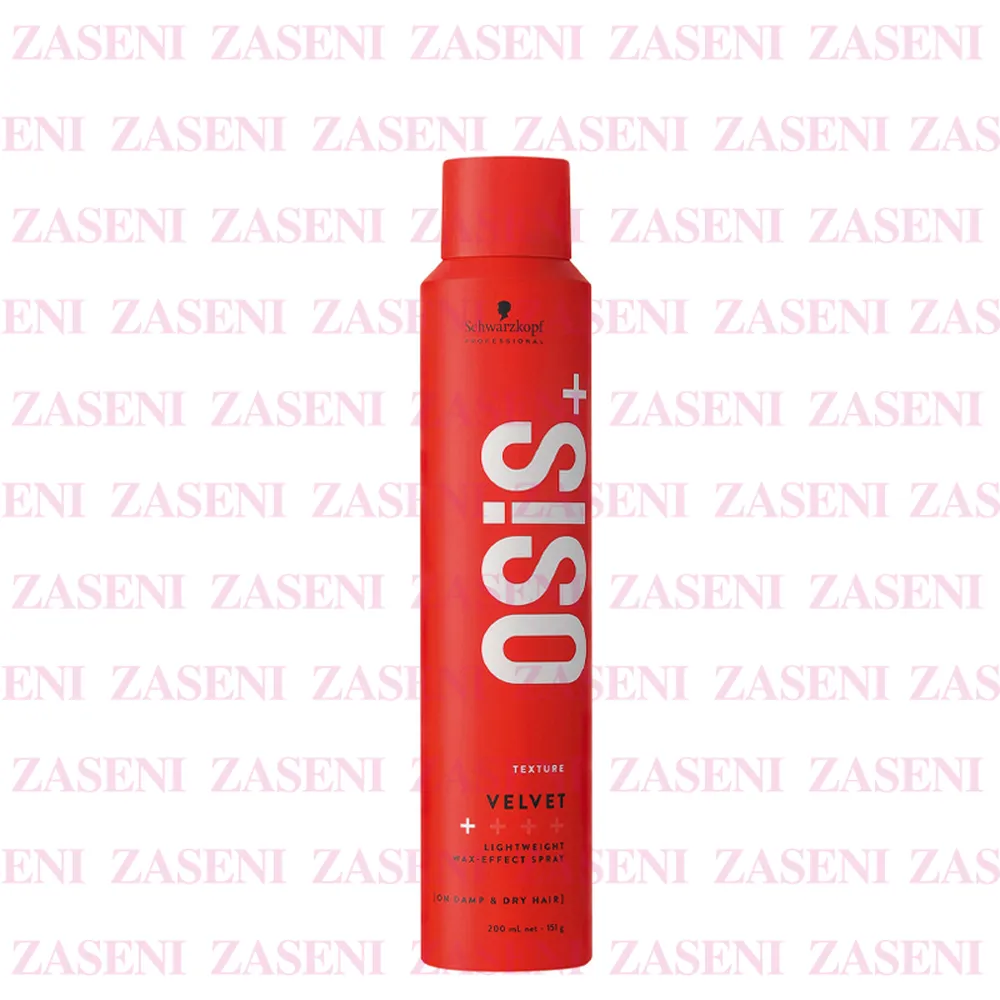 SCHWARZKOPF OSIS+ VELVET SPRAY FIJADOR LIGERO 200ML