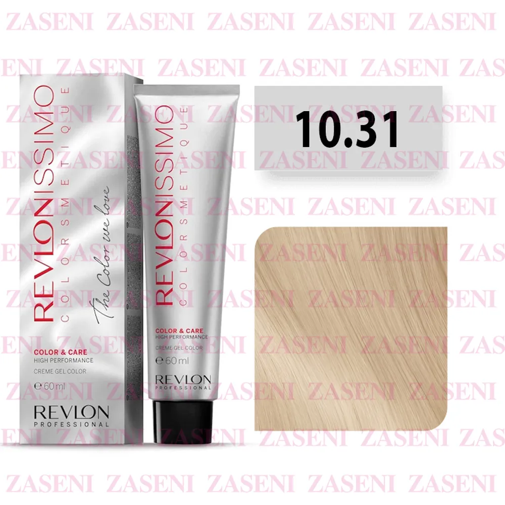 REVLON TINTE REVLONISSIMO COLORSMETIQUE COLOR & CARE Nº 10.31 RUBIO CLARÍSIMO BEIGE 60ML