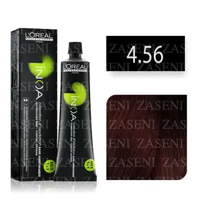 L'ORÉAL TINTE INOA Nº 4.56 CASTAÑO CAOBA ROJIZO 60ML