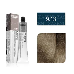 L'ORÉAL TINTE MAJIREL COOL INFORCED Nº 9.13 RUBIO MUY CLARO CENIZA DORADO 50ML