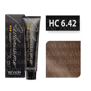 REVLON TINTE REVLONISSIMO HIGH COVERAGE Nº 6.42 RUBIO OSCURO MARRÓN NACARADO 50ML