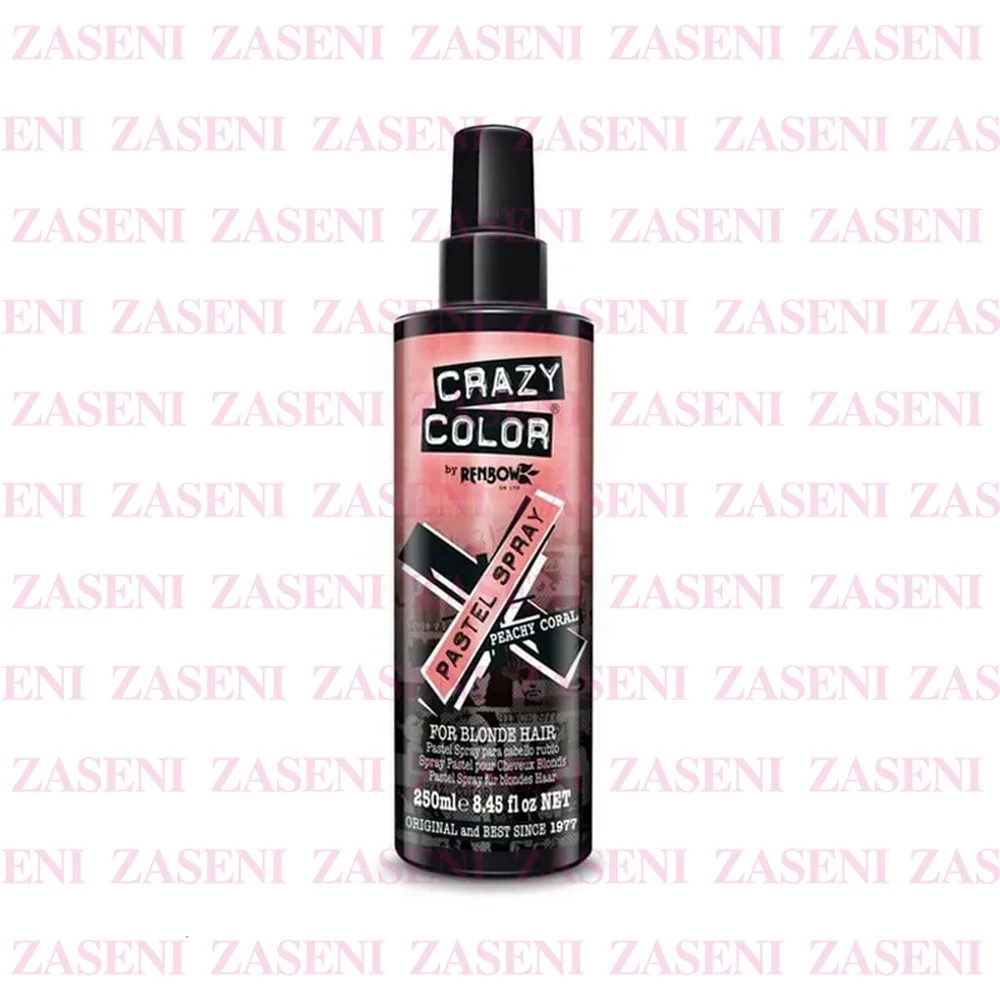 CRAZY COLOR LACA DE COLOR PEACHY CORAL 250ML