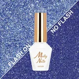 MOLLY LAC ESMALTE SEMIPERMANENTE HEMA FREE FLASHING LIGHTS 3 N° 617 METAL RAIN 8ML