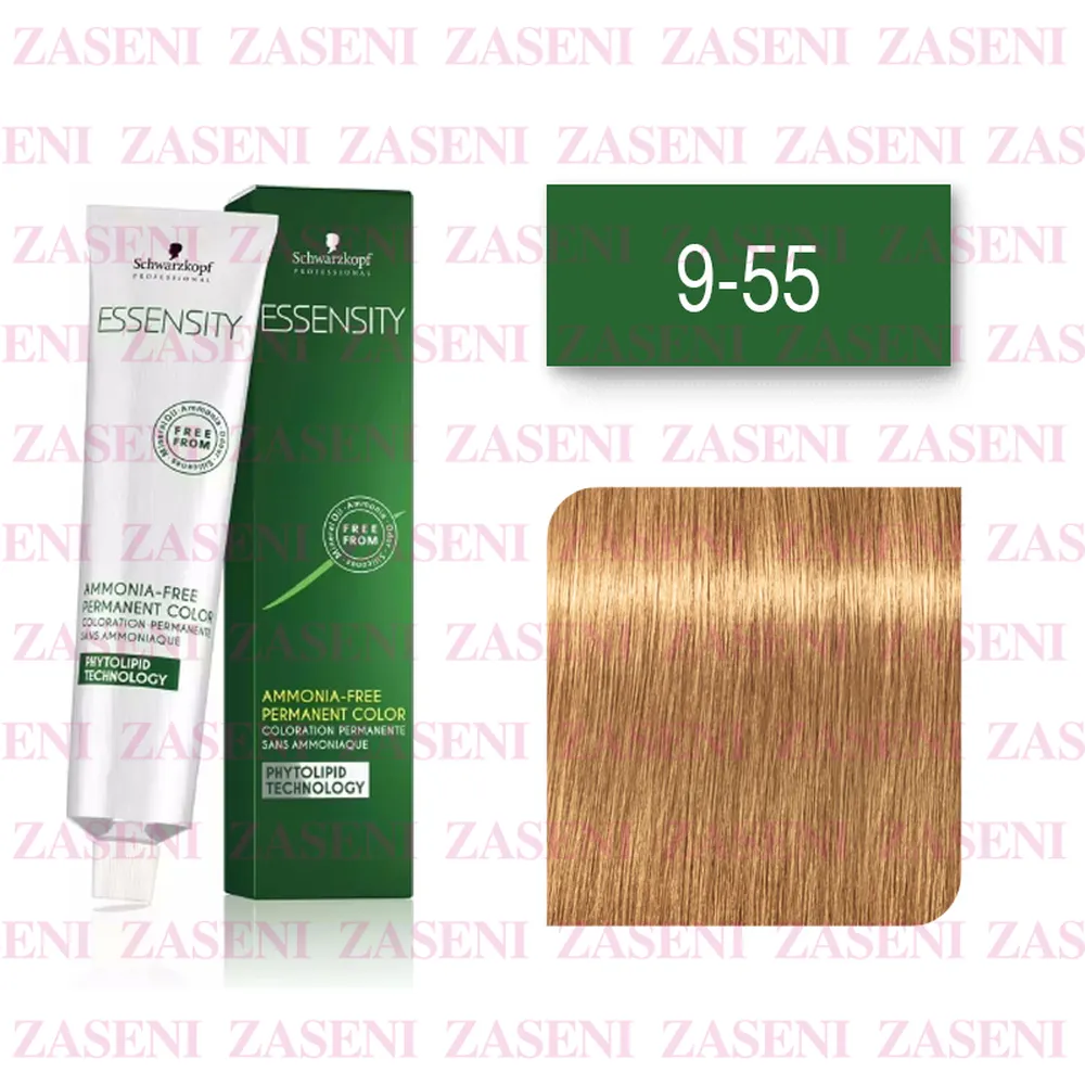 SCHWARZKOPF TINTE ESSENSITY Nº 9-55 RUBIO MUY CLARO DORADO INTENSO 60ML