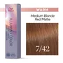 WELLA TINTE ILLUMINA COLOR WARM 7/42 RUBIO MEDIO ROJO MATE 60ML