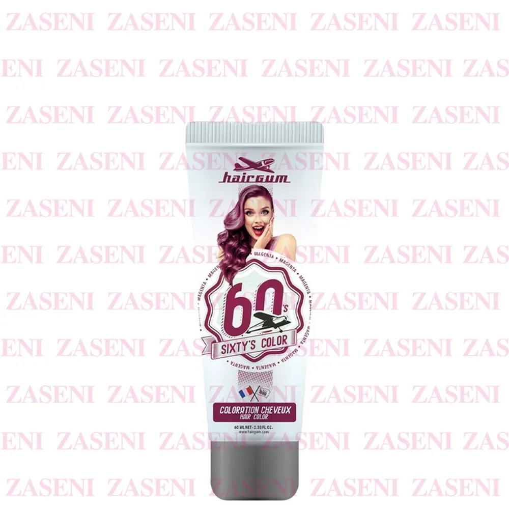 HAIRGUM SIXTY'S COLOR MAGENTA 60ML